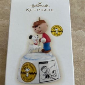 Hallmark Keepsake Peanuts 60th Anniversary Charles Schulz